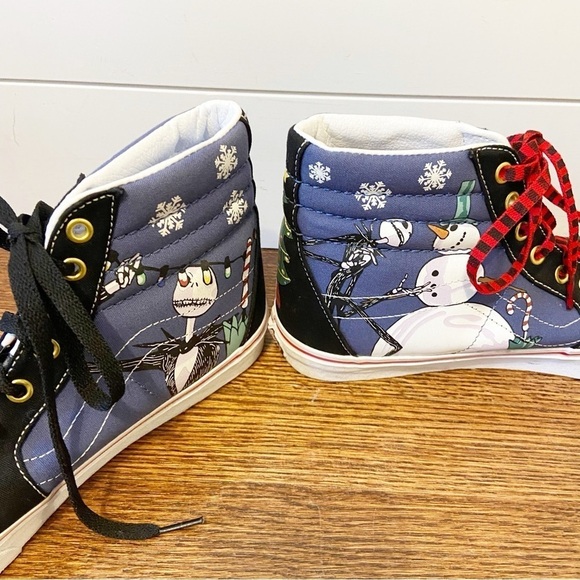 Vans | Disney The Nightmare Before Christmas Christmastown Sk-8 Hi Mens 10 - Picture 11 of 13